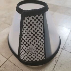 Depets Adjustable Recovery Pet Cone Sz Sm for thin cat, kitten, rabbit, Not Dogs